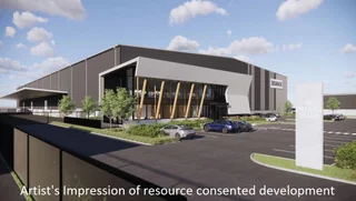Artist's impression of resource consented development at 68 Cryers Road